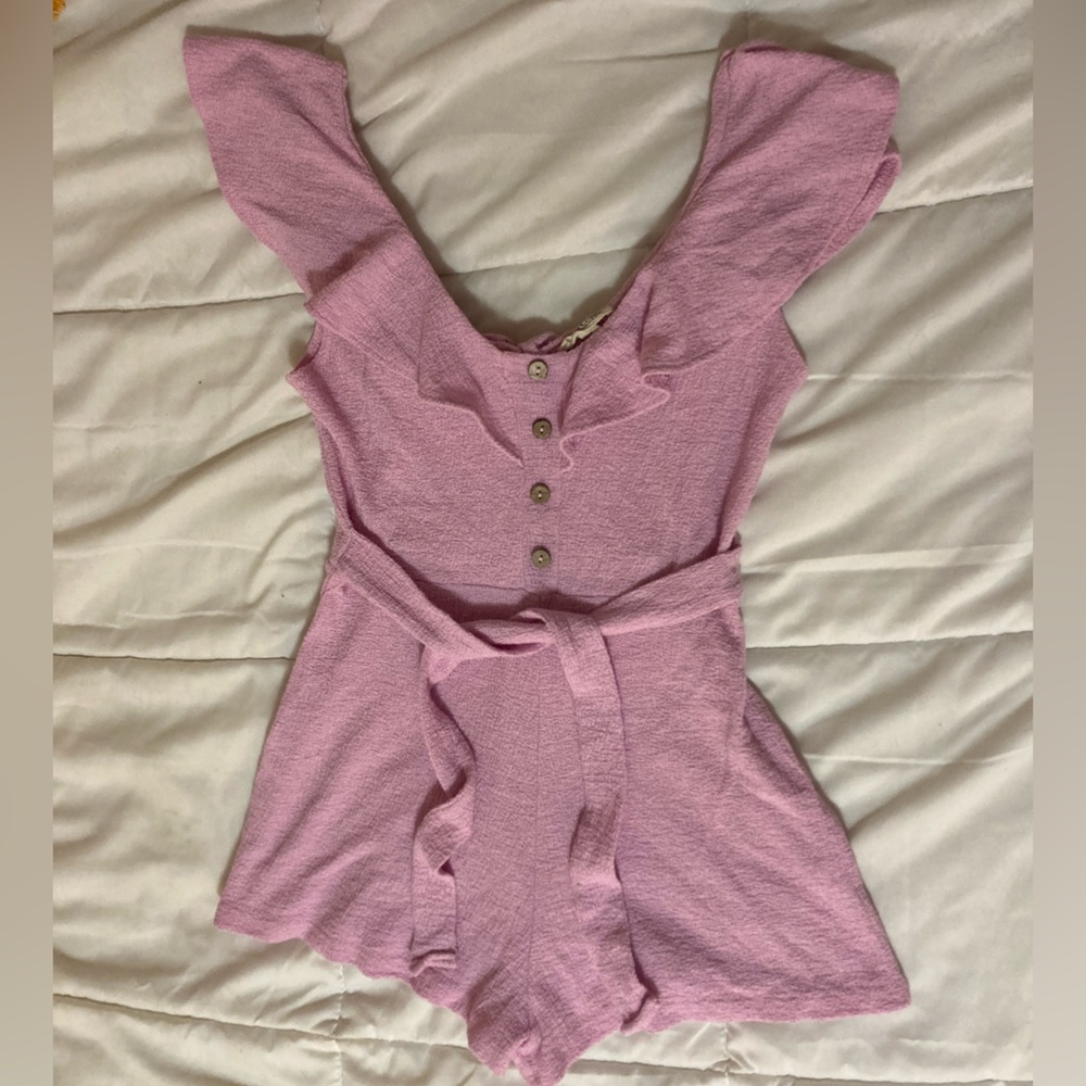 Cute pink romper